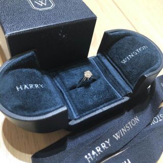 ハリーウィンストン(HARRY WINSTON)の新品仕様済み♡ハリーウィンストンソリティアリング(リング(指輪))