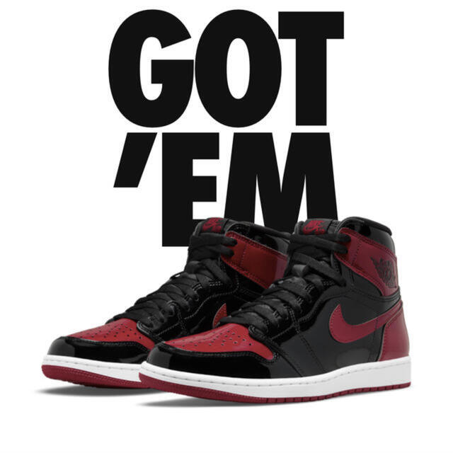 Nike Air Jordan 1 High OG "Bred Patent"