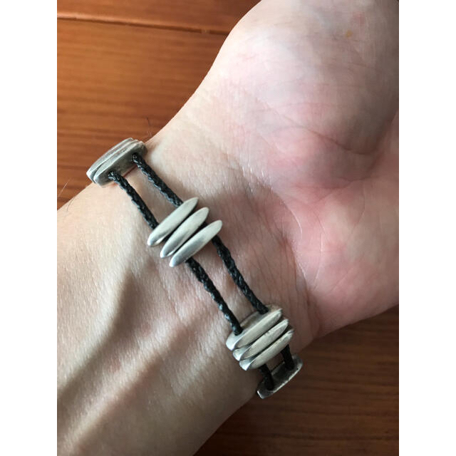 Jill platner ブレスレット　シルバー　ジルプラットナー メンズのアクセサリー(ブレスレット)の商品写真