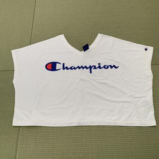 チャンピオン(Champion)のショート丈　Ｔシャツ　チャンピオン   Mサイズ　新品(Tシャツ(半袖/袖なし))