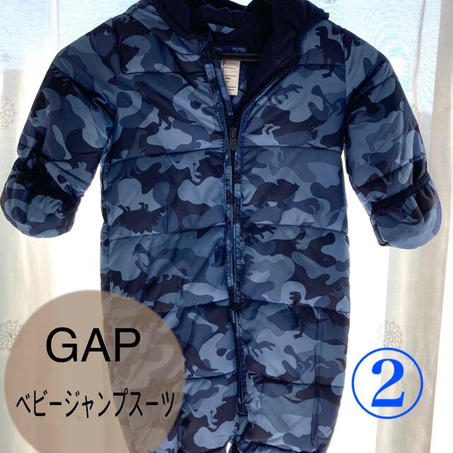 GAP Kids(ギャップキッズ)のGAP ギャップ　ベビー　コート　ジャンプスーツ② キッズ/ベビー/マタニティのベビー服(~85cm)(ジャケット/コート)の商品写真