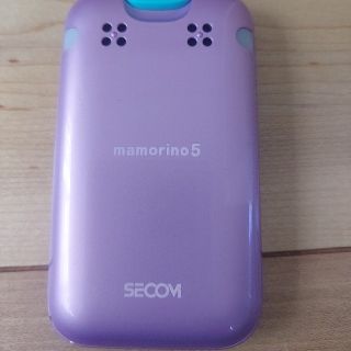 エーユー(au)のmamorino5　auキッズケータイ(携帯電話本体)