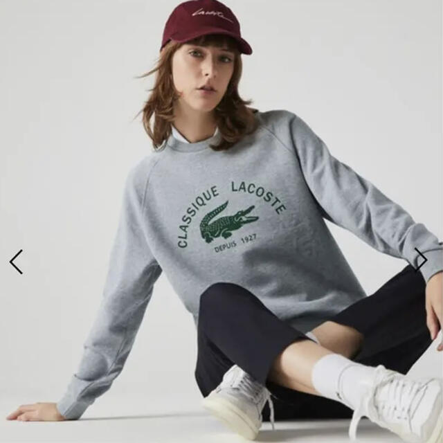 LACOSTE(ラコステ)のLACOSTE クラシッククロックスエット トレーナー レディースのトップス(トレーナー/スウェット)の商品写真