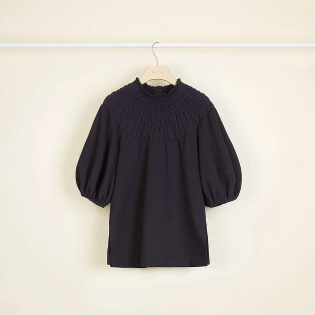 売り切り価格☆パトゥ PATOU スモックカラー コットン スウェット