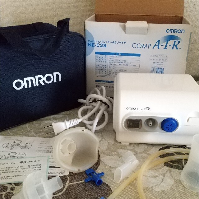 OMRON(オムロン)のオムロン、コンプレッサー式ネブライザNE-C28 キッズ/ベビー/マタニティの洗浄/衛生用品(その他)の商品写真