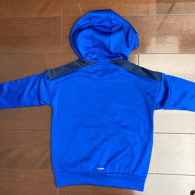 adidas(アディダス)のadidas 裏起毛パーカー　120cm キッズ/ベビー/マタニティのキッズ服男の子用(90cm~)(その他)の商品写真