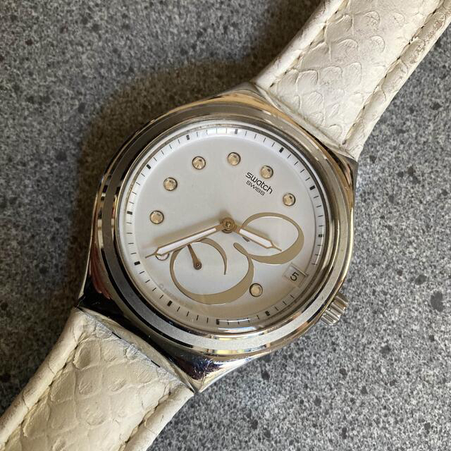 週末値下げ❗️レア⭐️新品ベルト付❤️Swatch IRONY❤️