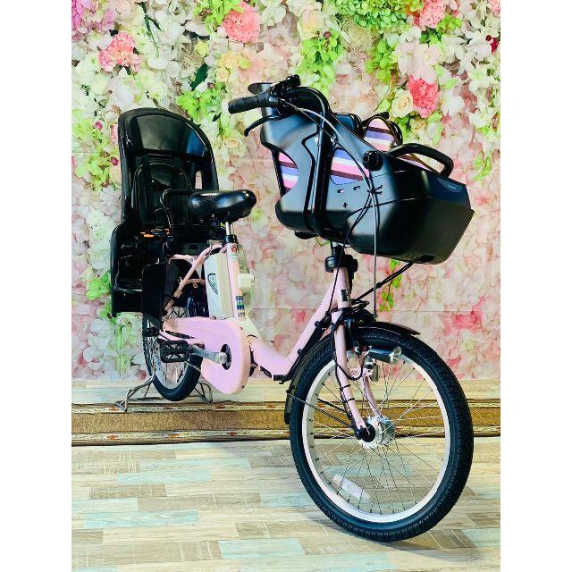 3150電動自転車☯️パナソニックギュット20インチ１３アンペア ピンク