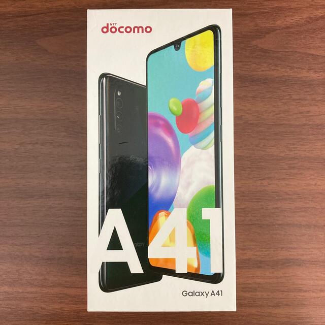 Galaxy A41 ブラック 64 GB SIMフリー