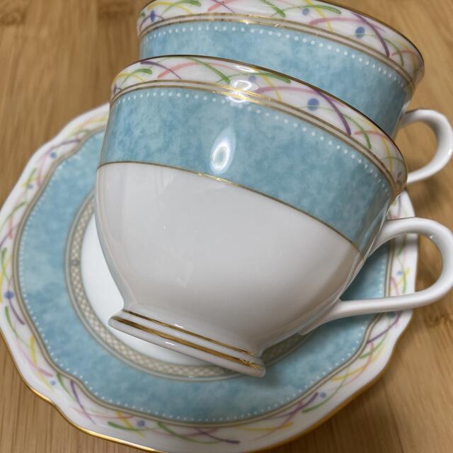 Noritake(ノリタケ)のノリタケ　カップ&ソーサー　2客　未使用品 インテリア/住まい/日用品のキッチン/食器(グラス/カップ)の商品写真