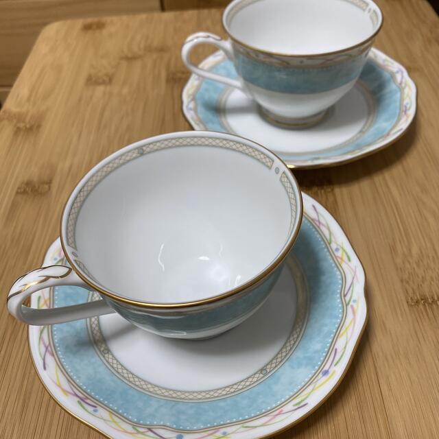 Noritake(ノリタケ)のノリタケ　カップ&ソーサー　2客　未使用品 インテリア/住まい/日用品のキッチン/食器(グラス/カップ)の商品写真