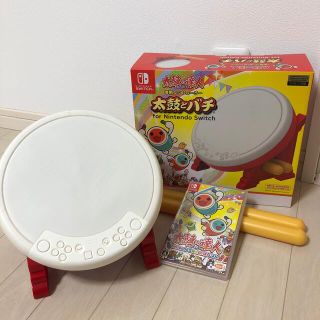 バンダイナムコエンターテインメント(BANDAI NAMCO Entertainment)の太鼓の達人 Nintendo Switchば～じょん！ソフト＋専用コントローラー(家庭用ゲームソフト)