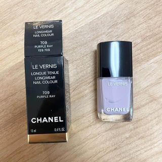 シャネル(CHANEL)のCHANEL ヴェルニ ロング トゥニュ 709 パープル レイ 13ml(マニキュア)