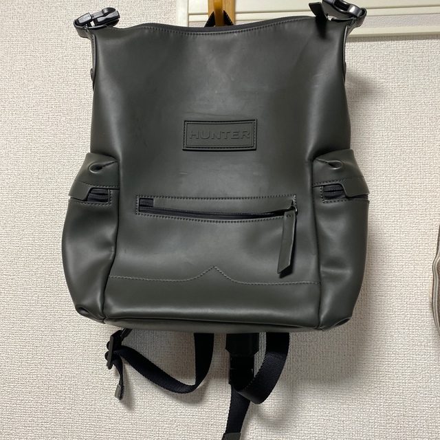 kazumalon様専用　コーティングレザー バックパック レディースのバッグ(リュック/バックパック)の商品写真