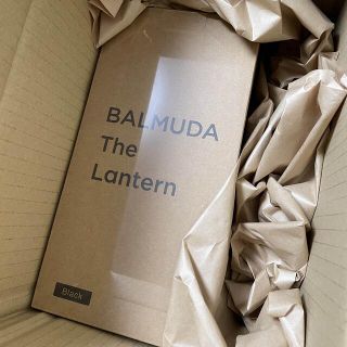 バルミューダ(BALMUDA)の新品未開封✳︎ BALMUDA The Lantern ブラック(ライト/ランタン)