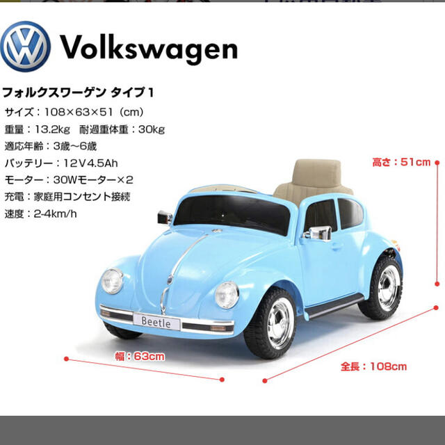 Volkswagenラジコンカー