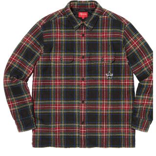 シュプリーム(Supreme)のSupreme quilted plaid flannel shirt (シャツ)