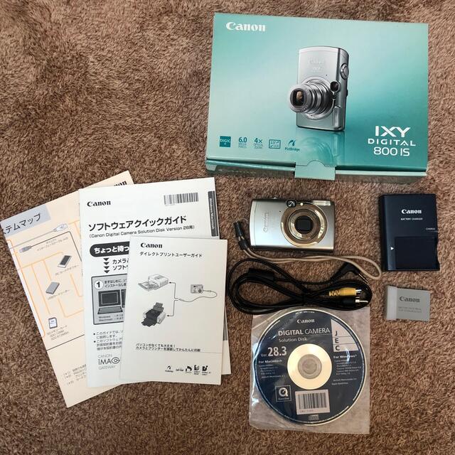 Canon(キヤノン)のCanon IXY DIGITAL 800IS デジタルカメラ スマホ/家電/カメラのカメラ(コンパクトデジタルカメラ)の商品写真