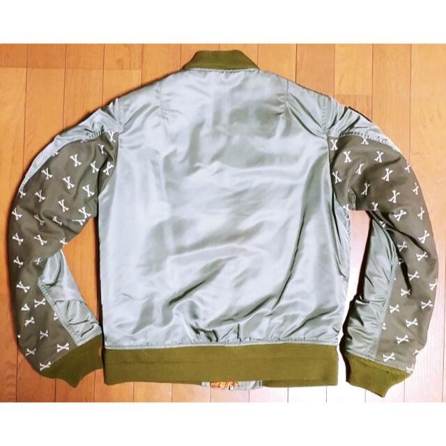 名作 wtaps 08AW MA-1 カーキー 激レア