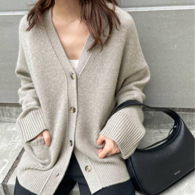 【新品未使用】Cashmere Chunky カーディガン