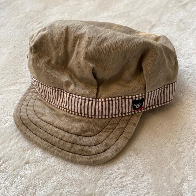 DOUBLE.B(ダブルビー)の帽子　綿100 ダブルb キッズ/ベビー/マタニティのこども用ファッション小物(帽子)の商品写真