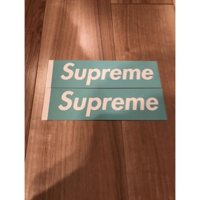 Supreme Tiffany & Co Box Logo Sticker 2枚