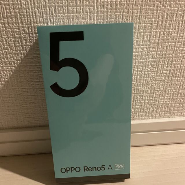 【新品未開封】OPPO Reno5 A アイスブルー SIMフリー版