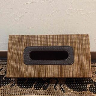 ほぼ未使用保管品 希少品 銅板 ティッシュケース ティッシュボックス ホルダー