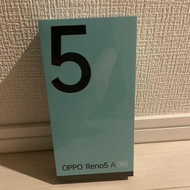 【新品未開封】OPPO Reno5 A アイスブルー SIMフリー版