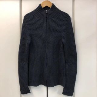 プラダ(PRADA)の美品 PRADA ジップ ニット セーター(48)(ニット/セーター)