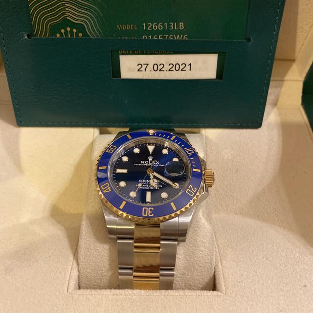 ROLEX(ロレックス)のロレックス　126613LB yasu様専用 メンズの時計(腕時計(アナログ))の商品写真