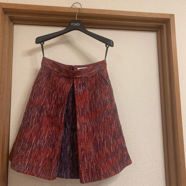 フォクシー ニューヨーク  コレクション　ツイードスカート