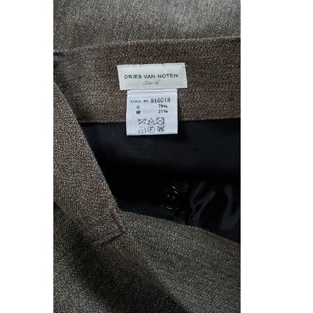 DRIES VAN NOTEN(ドリスヴァンノッテン)のDRIES VAN NOTEN ドリスヴァンノッテン　19AW セットアップ メンズのジャケット/アウター(テーラードジャケット)の商品写真