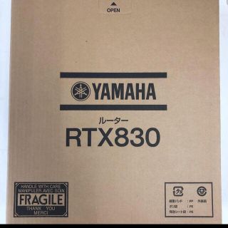 ヤマハ(ヤマハ)のヤマハ RTX830  新品、未開封(PC周辺機器)