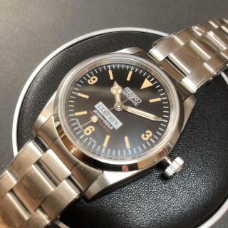 SEIKO mad エクスプローラーカスタム 自動巻 リベットブレス www ...