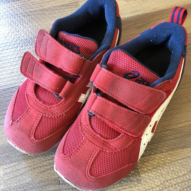 asics(アシックス)のasicsスニーカー キッズ/ベビー/マタニティのキッズ靴/シューズ(15cm~)(スニーカー)の商品写真