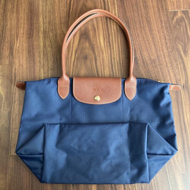 LONGCHAMP(ロンシャン)のきゃぴ様専用★人気カラー★ロンシャン プリアージュ トートバッグ ネイビー レディースのバッグ(トートバッグ)の商品写真