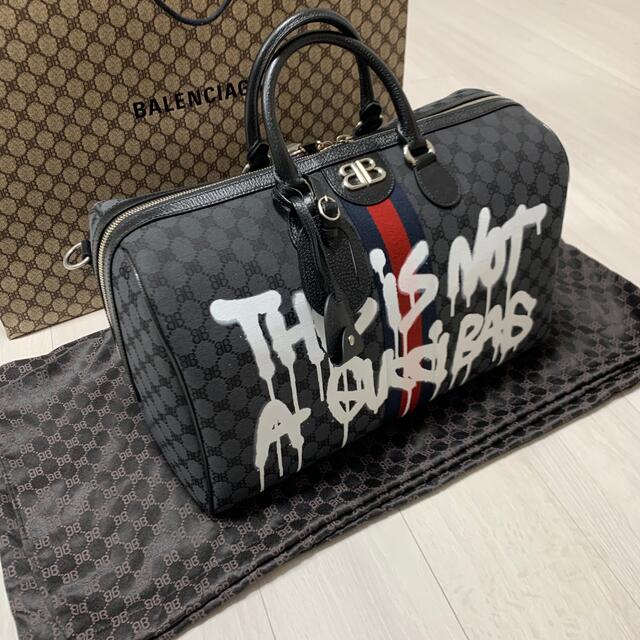 Balenciaga(バレンシアガ)のバレンシアガ　GUCCI The hacker project 350個限定　 メンズのバッグ(ボストンバッグ)の商品写真