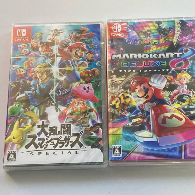 Nintendo Switch - 新品未開封 大乱闘スマッシュブラザーズ SPECIAL& マリオカート8