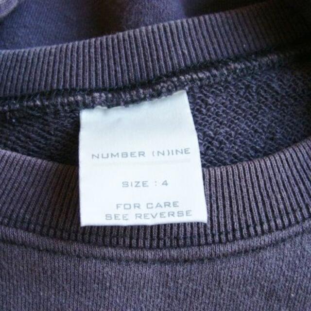 NUMBER (N)INE - ナンバーナインドクロスカルプリント穴開き NUMBER (N)INE - ナンバーナインドクロスカルプリント穴開き