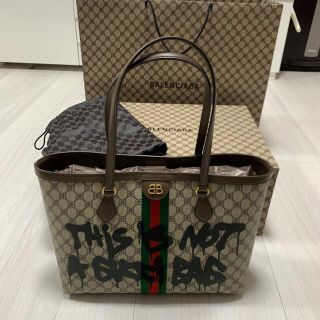 バレンシアガ(Balenciaga)のバレンシアガ　GUCCI The hacker project グラフィティ(ハンドバッグ)