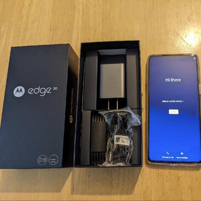 Motorola edge20 オニキス スマホ/家電/カメラのスマートフォン/携帯電話(スマートフォン本体)の商品写真