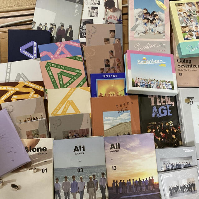 Flower様専用SEVENTEEN 過去アルバム まとめ売り セットの通販 by 🌹's