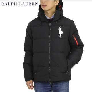 ポロラルフローレン(POLO RALPH LAUREN)のラルフローレン ポロ ビッグポニー ダウンジャケット アウター ナイロン ボア(ダウンジャケット)