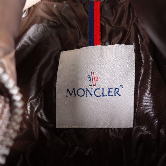 MONCLER(モンクレール)のMONCLER　ダウンベスト　レディース　ブラウン レディースのジャケット/アウター(ダウンベスト)の商品写真