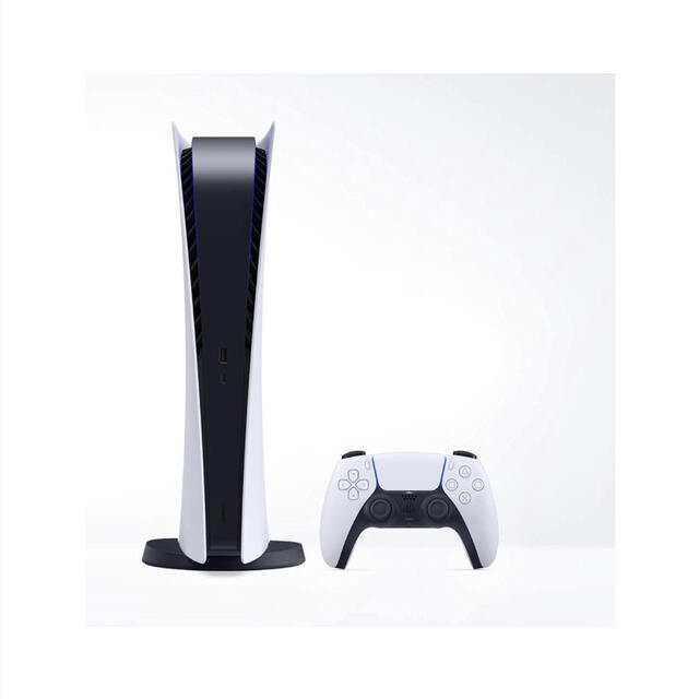 PlayStation(プレイステーション)の新品　プレイステーション5 デジタルエディション エンタメ/ホビーのゲームソフト/ゲーム機本体(家庭用ゲーム機本体)の商品写真