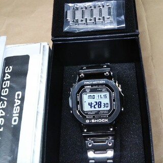 ジーショック(G-SHOCK)のGMW-B5000D-1JF 新品同様品(腕時計(デジタル))