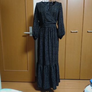 グリーンパークス(green parks)の新品☆タグ付き　GreenParks カシュクールワンピース(ロングワンピース/マキシワンピース)