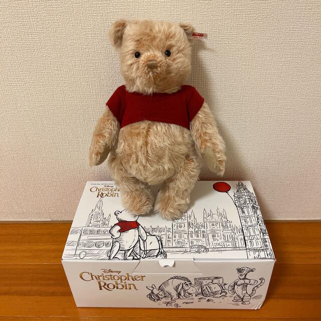 シュタイフ クリストファーロビン くまのプーさん 新品 ディズニー