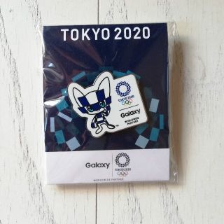 新品未使用 TOKYO 2020 GALAXY  オリンピックピンバッジ 非売品(ノベルティグッズ)